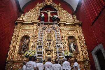 Bajada del Santo Cristo de Telde (Foto TA)